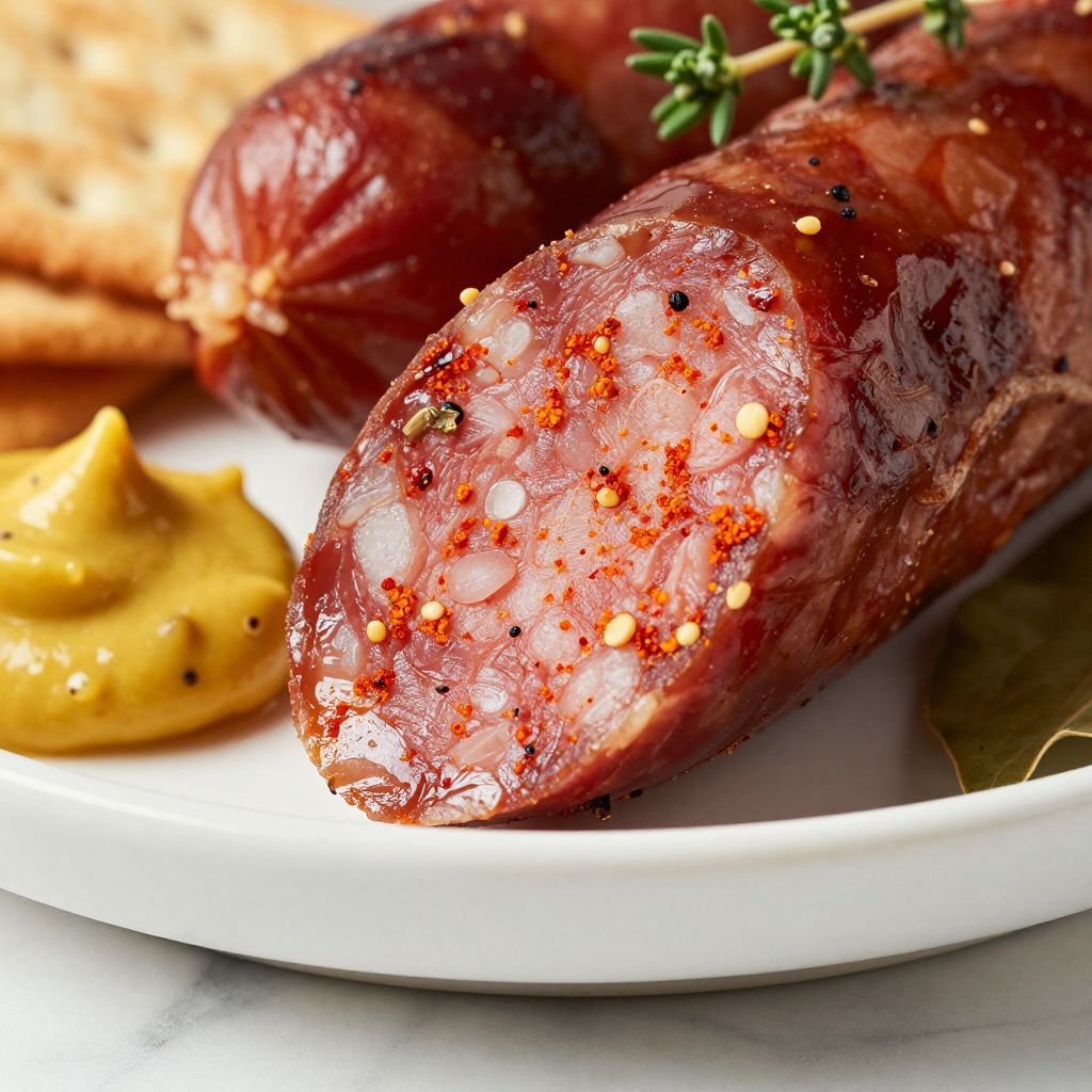 Andouille sausage process