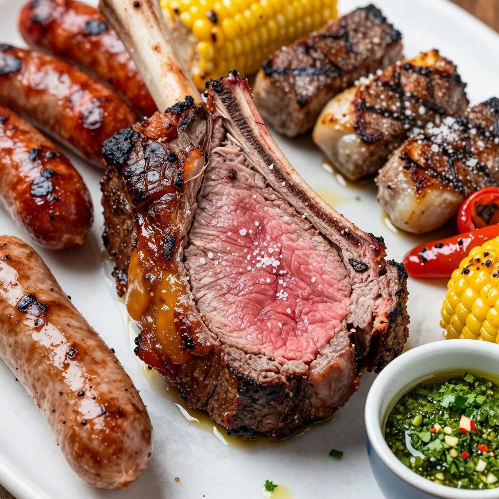 Asado grilling