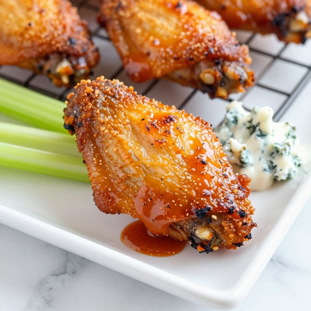 Baked chicken wings step by step
