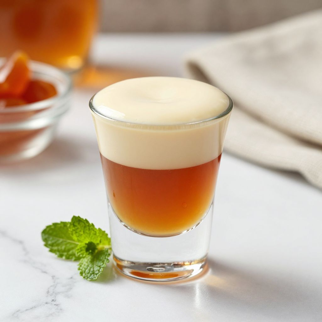 Buttery Nipple shot display