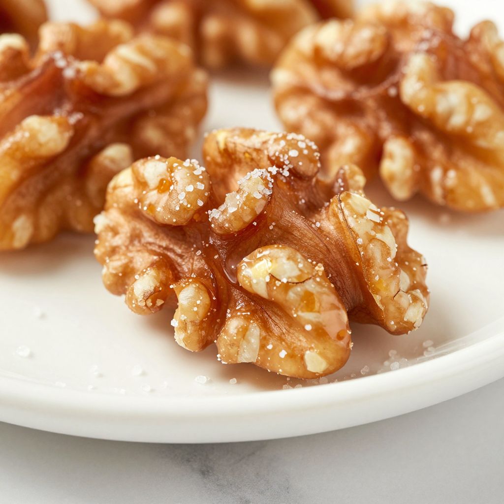 Candied Walnuts Process Photo