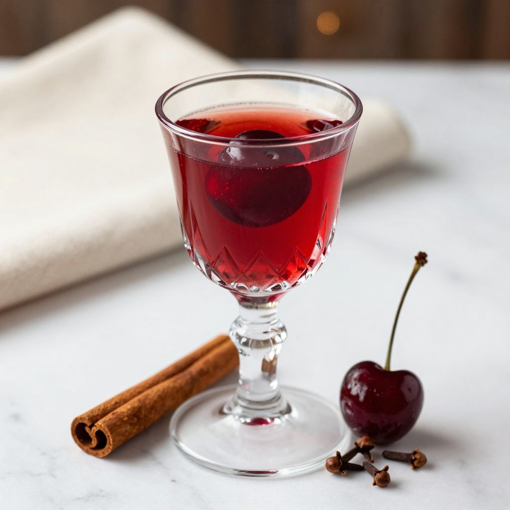 Cherry Bounce in Glass