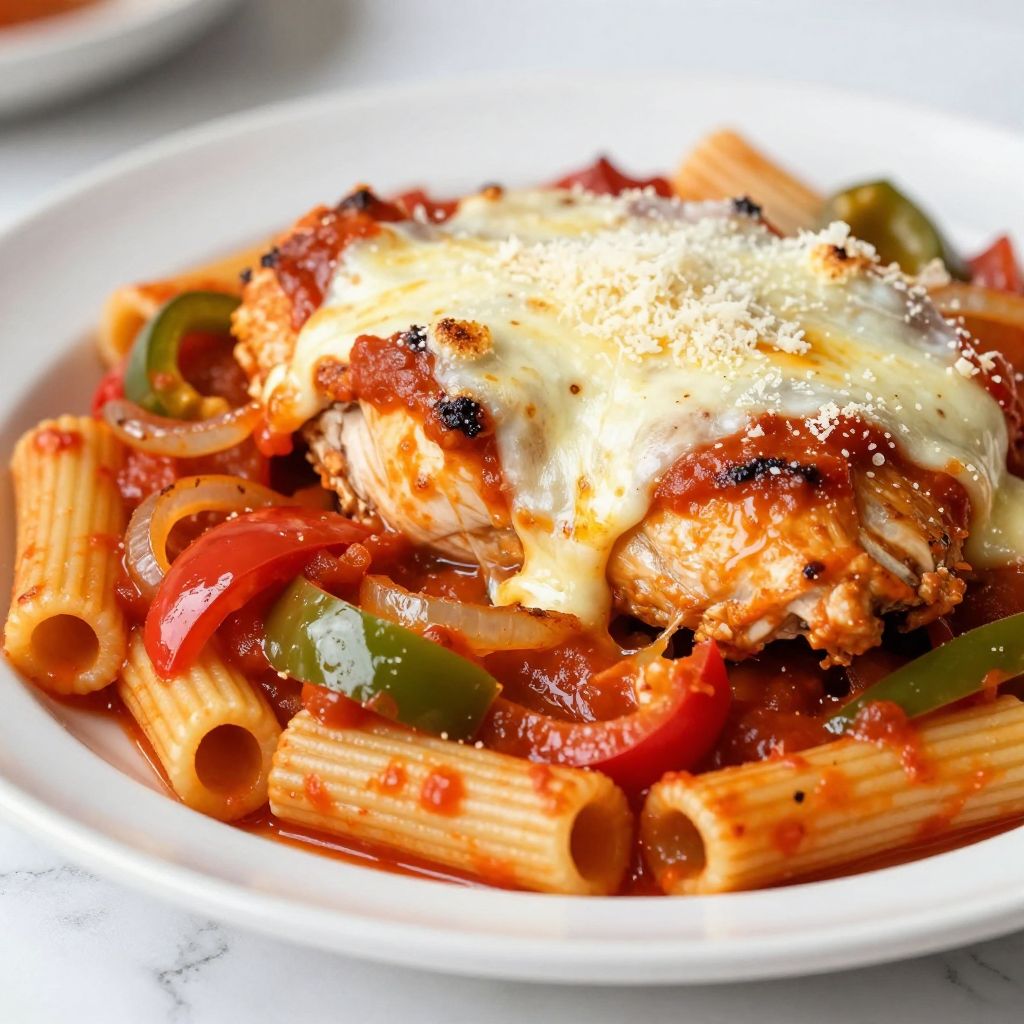 Chicken Riggies fresh from the oven