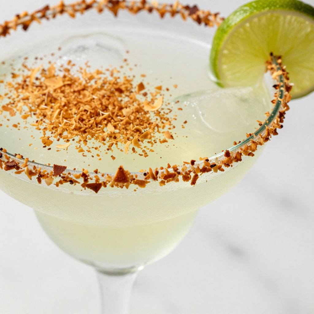 Coconut Margarita being shaken