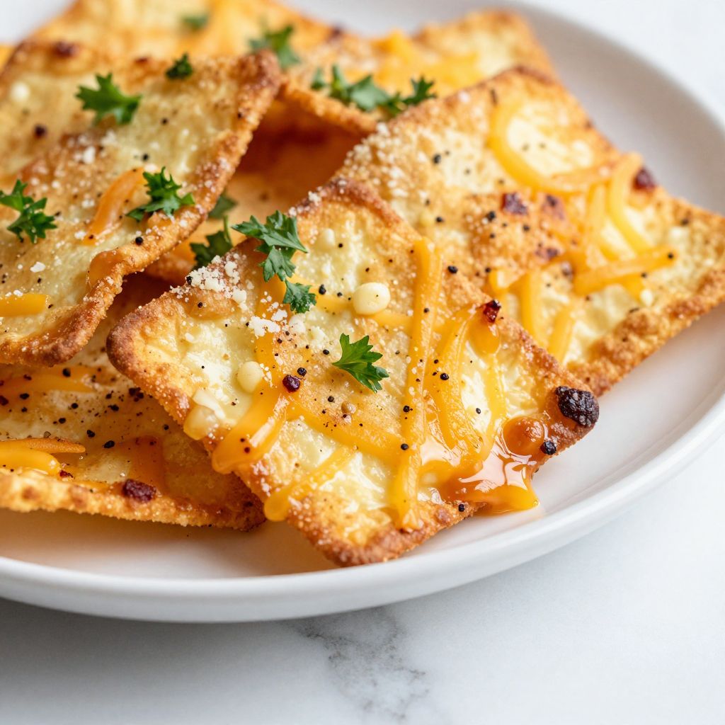 Cottage cheese chips process