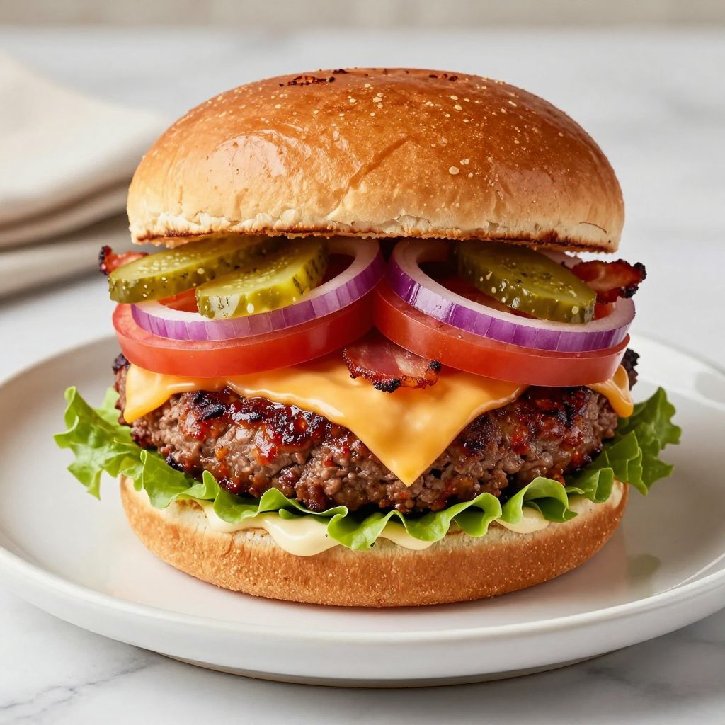 Completed Crack Burger