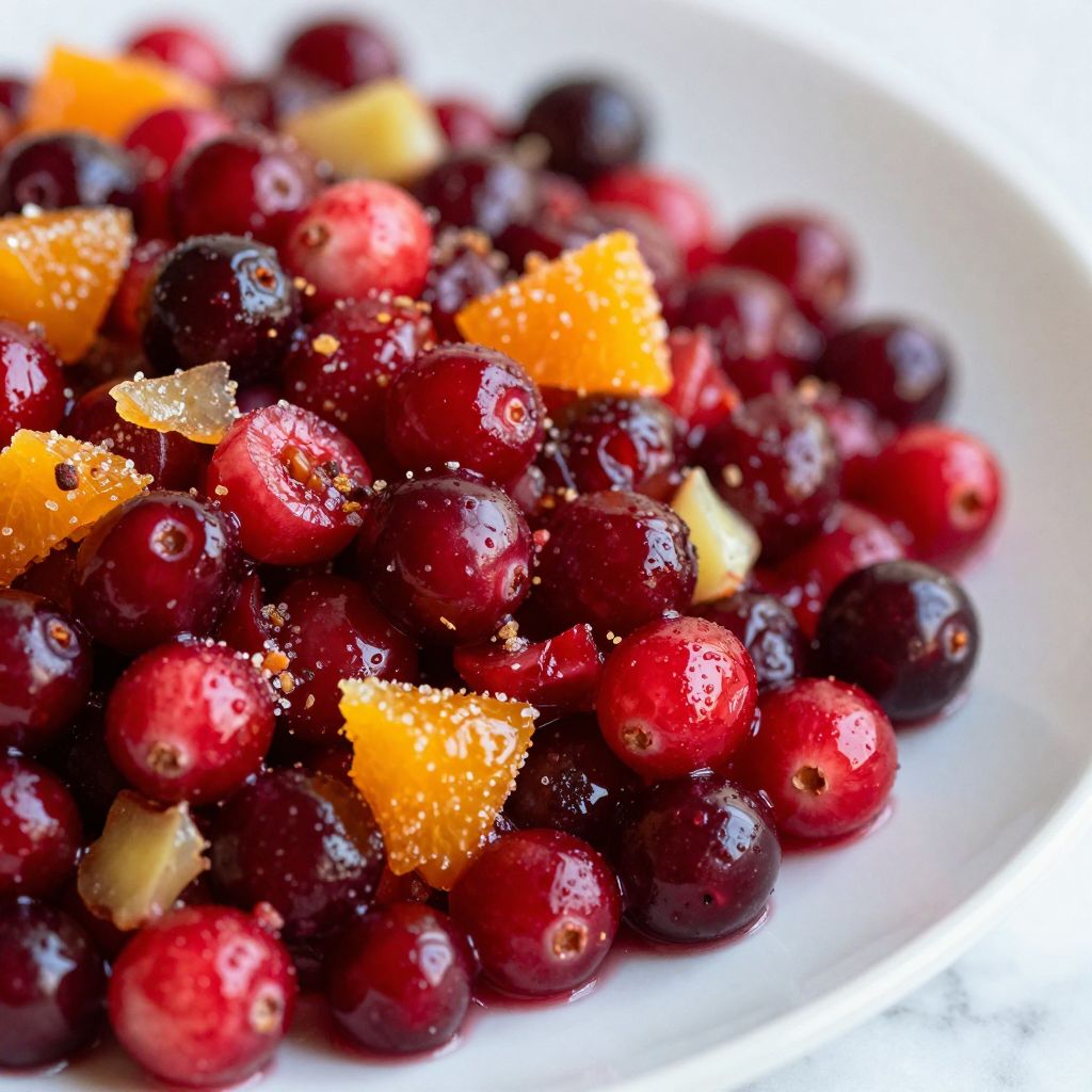 Cranberry relish preparation