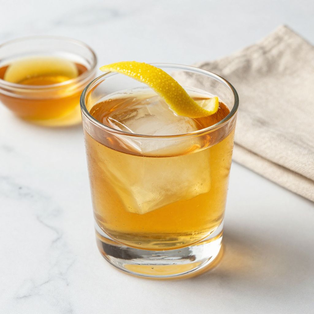 Honey Deuce cocktail served