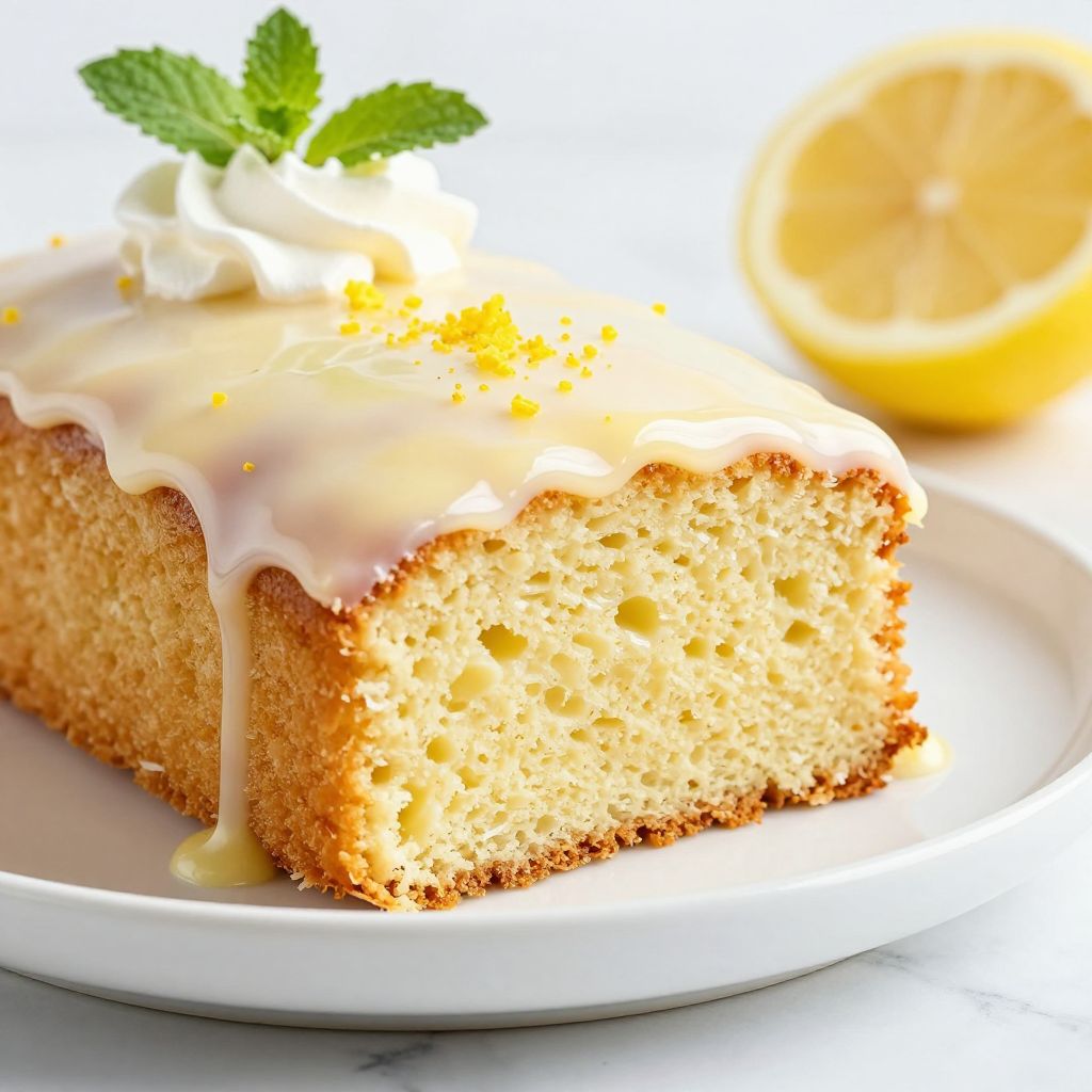 Lemon glaze preparation