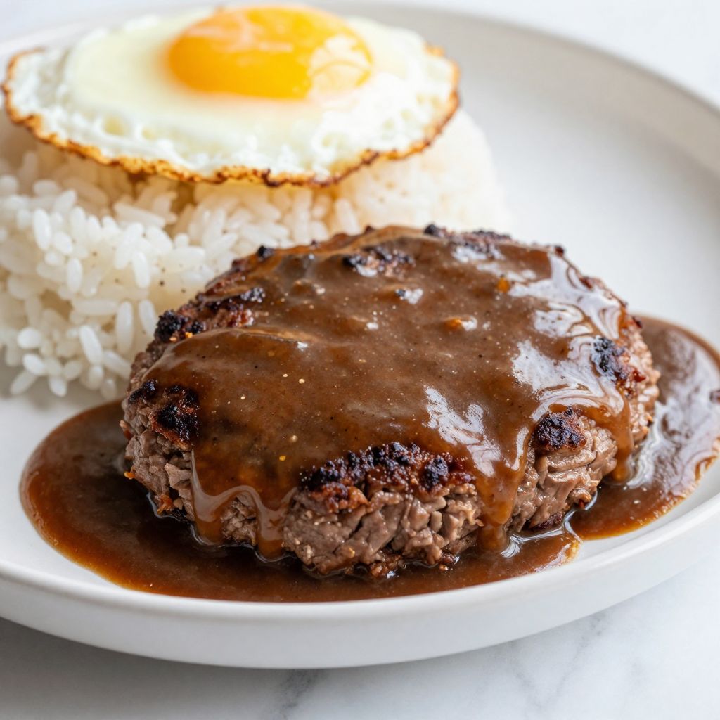 Loco Moco step-by-step