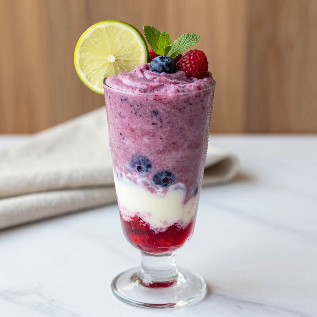 Ninja Creami Mixed Berry Slushi