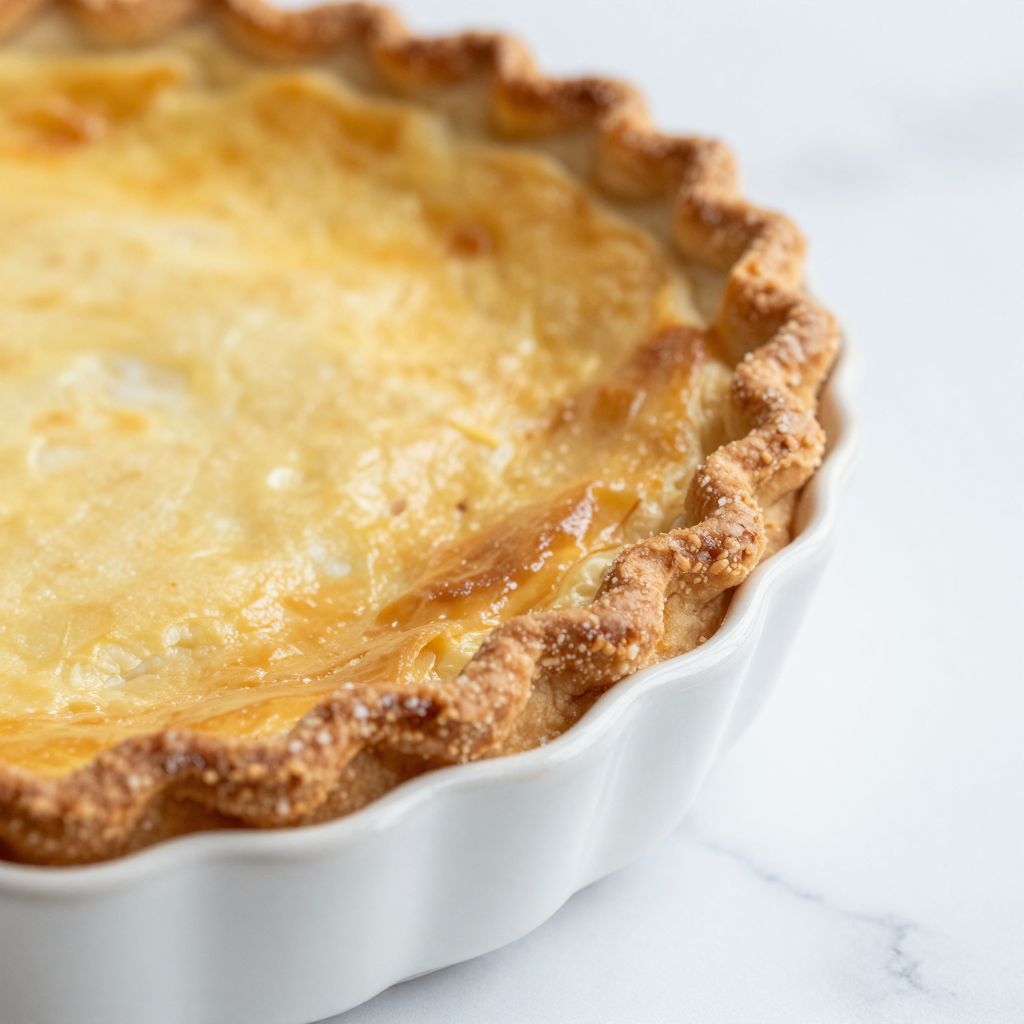 Quiche crust process