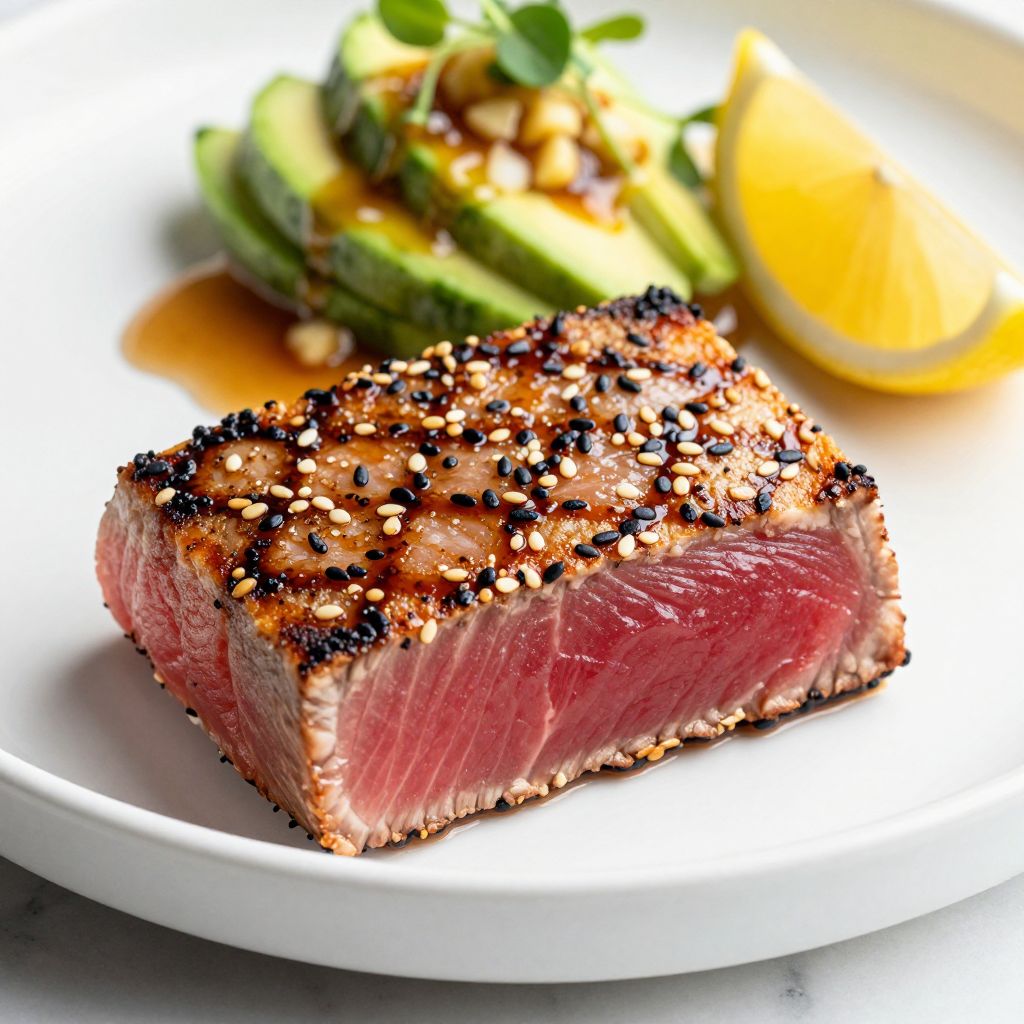 Seared ahi tuna step-by-step
