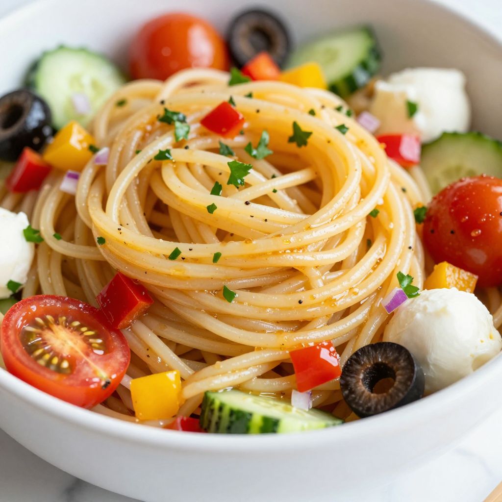 Spaghetti Salad Step