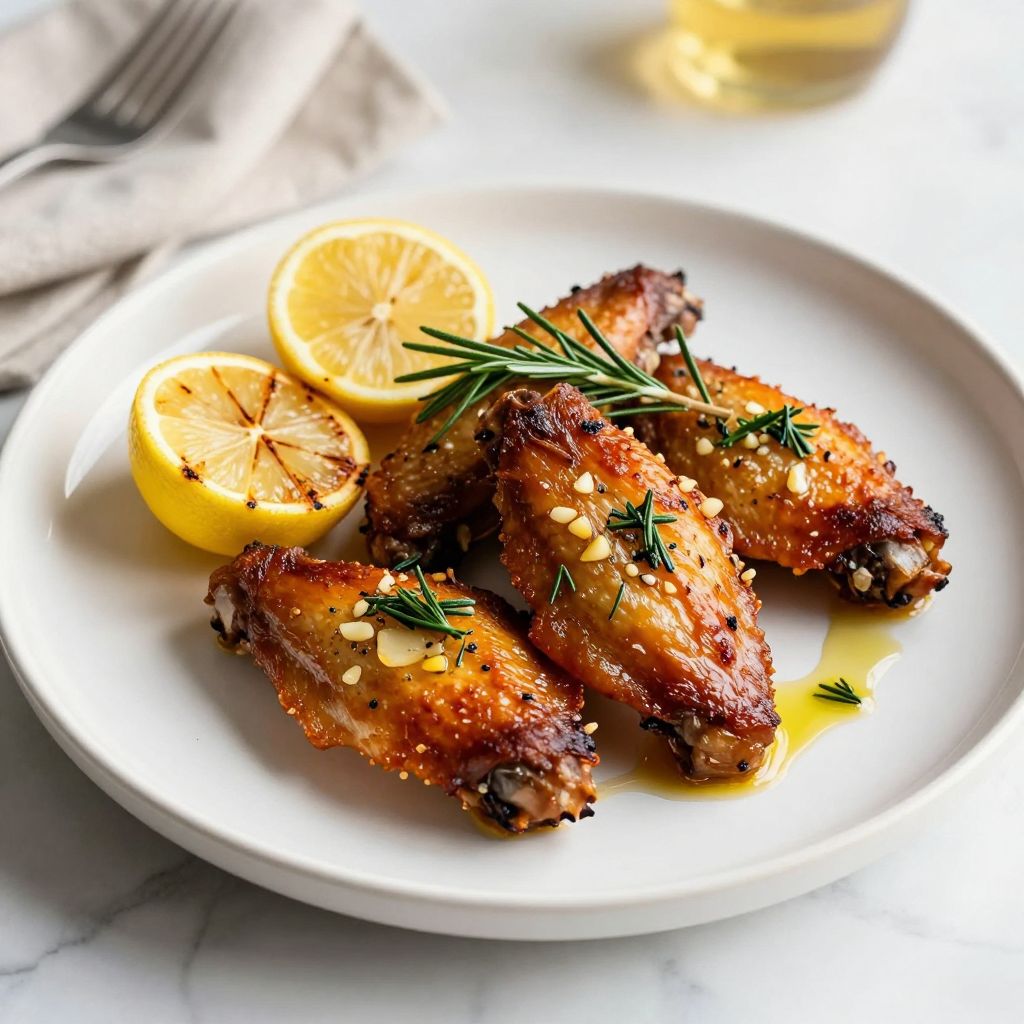 Serving Turkey Wings
