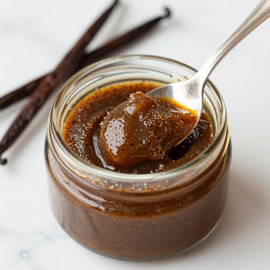 Vanilla bean paste process